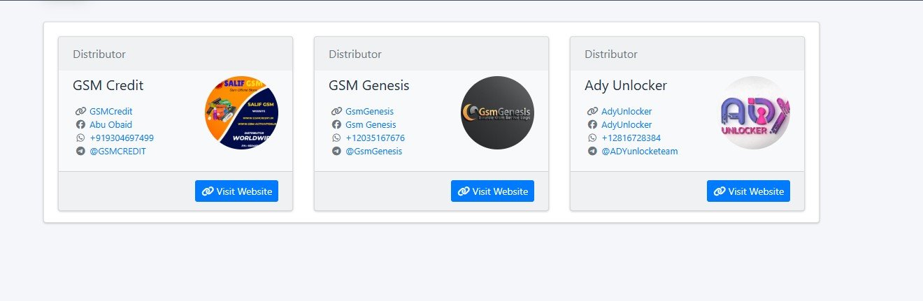 Imagem de referência com GSM Credit, GSM Genesis e Ady Unlocker